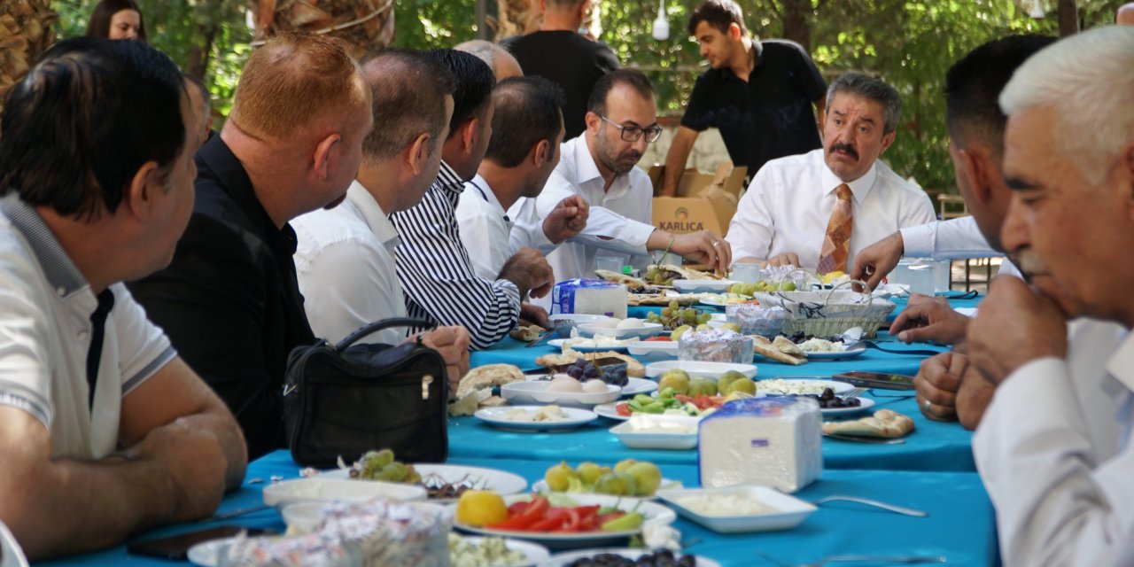 Vekil Tatar, Cizre’de Muhtarlarla biraraya geldi