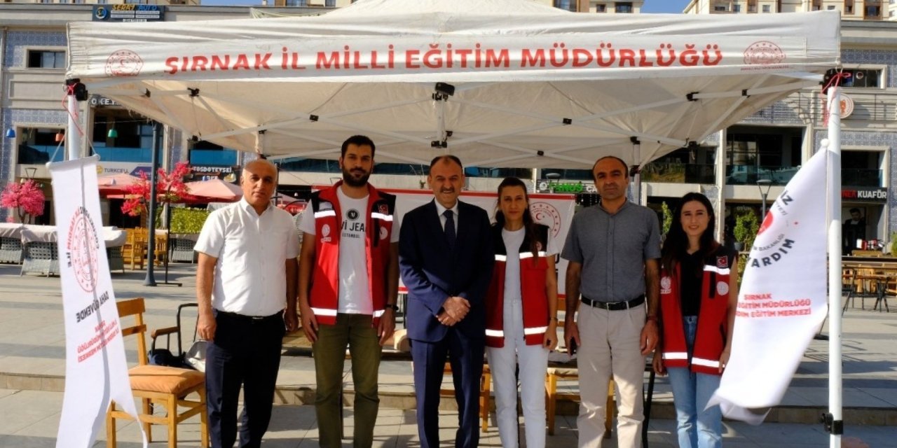 Şırnak İl Milli Eğitim Müdürlüğü’nden dünya ilk yardım gününde farkındalık