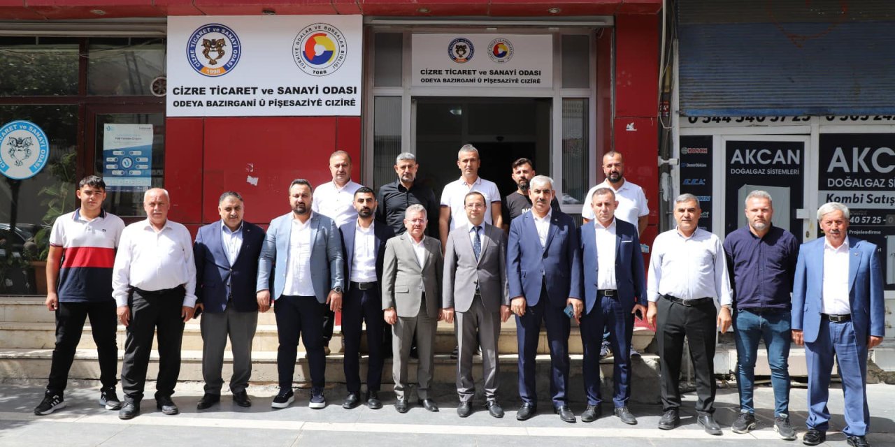 Kaymakam Baycar’dan Cizre TSO’ya Ziyaret