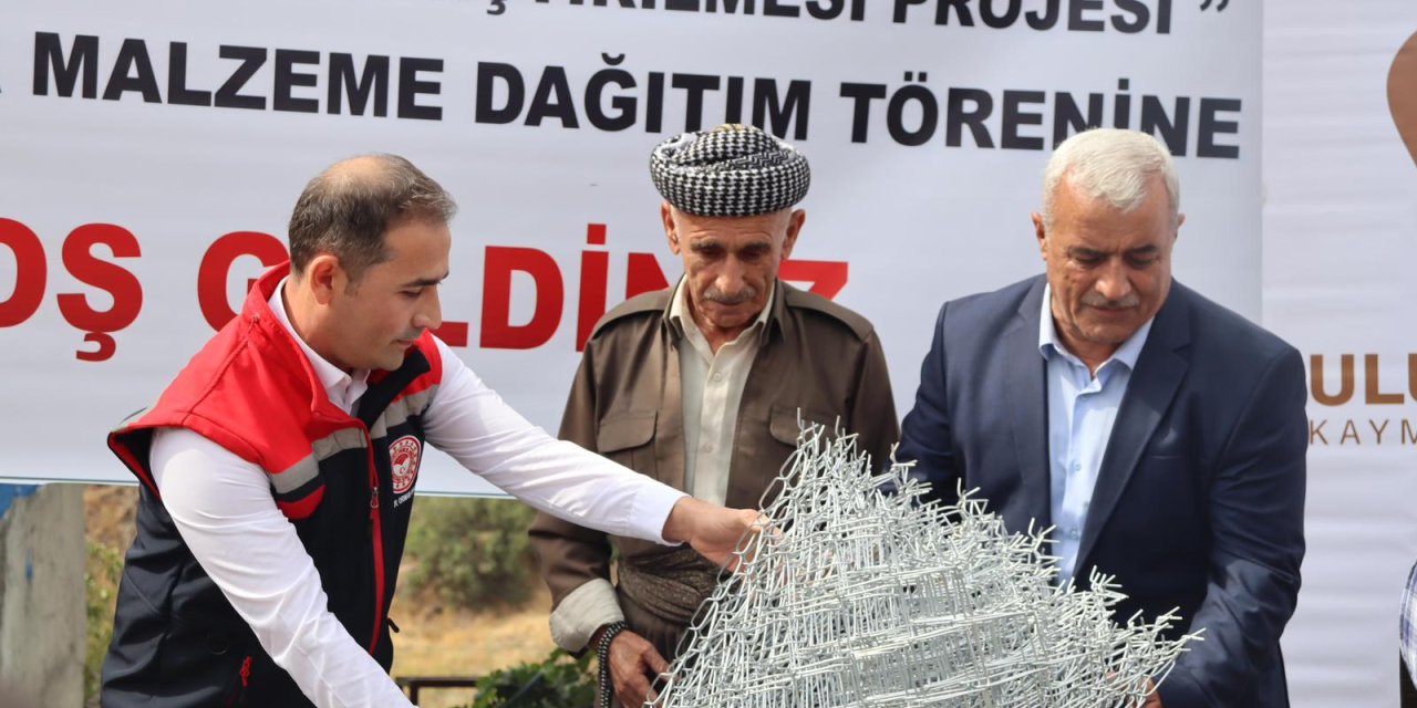 Uludereli Çiftçilere büyük destek: Bağlar Modernize ediliyor