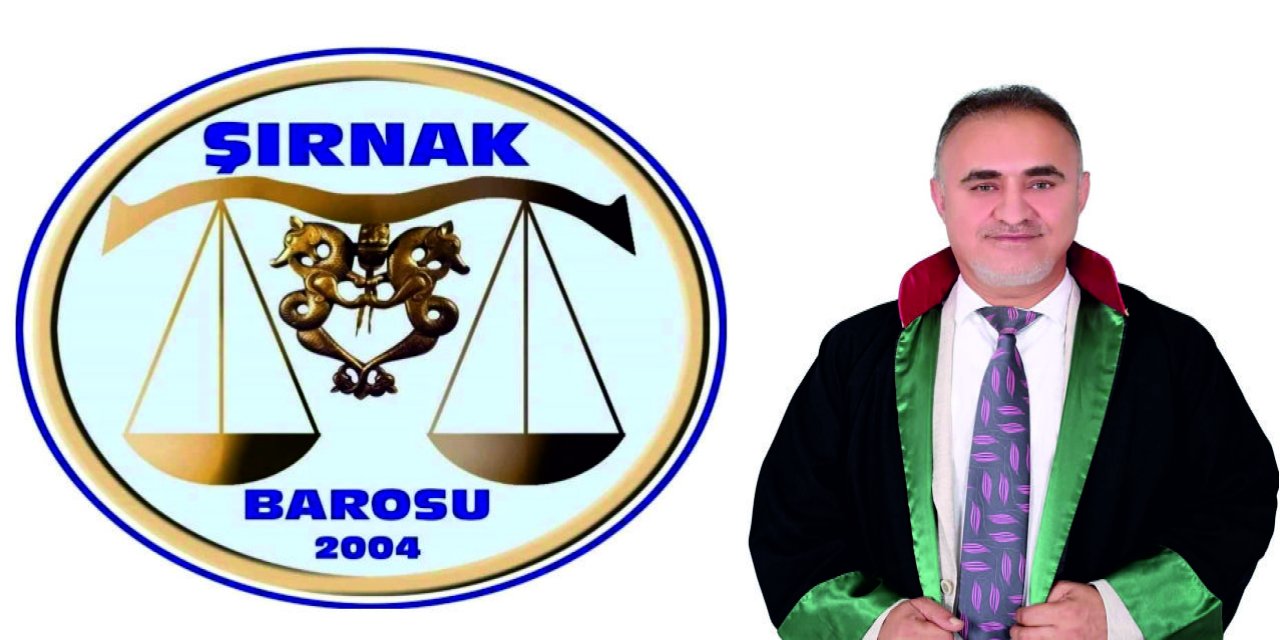 Şırnak Barosu'nda Yeni Başkan Abdullah Fındık oldu