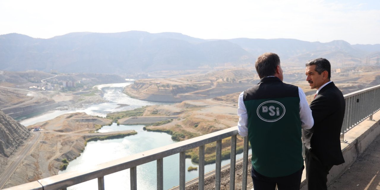 Vali Ekici, Ilısu Barajı’nı ve  Belkıs Ana Kaplıcalarını yerinde İnceledi