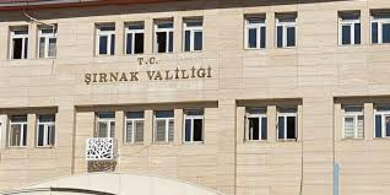 Şırnak Valiliğinden sağanak yağış uyarısı