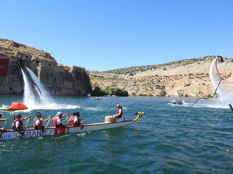 4’ÜNCÜ ULUSLARARASI RUMKALE SU SPORLARI FESTİVALİ BAŞLADI