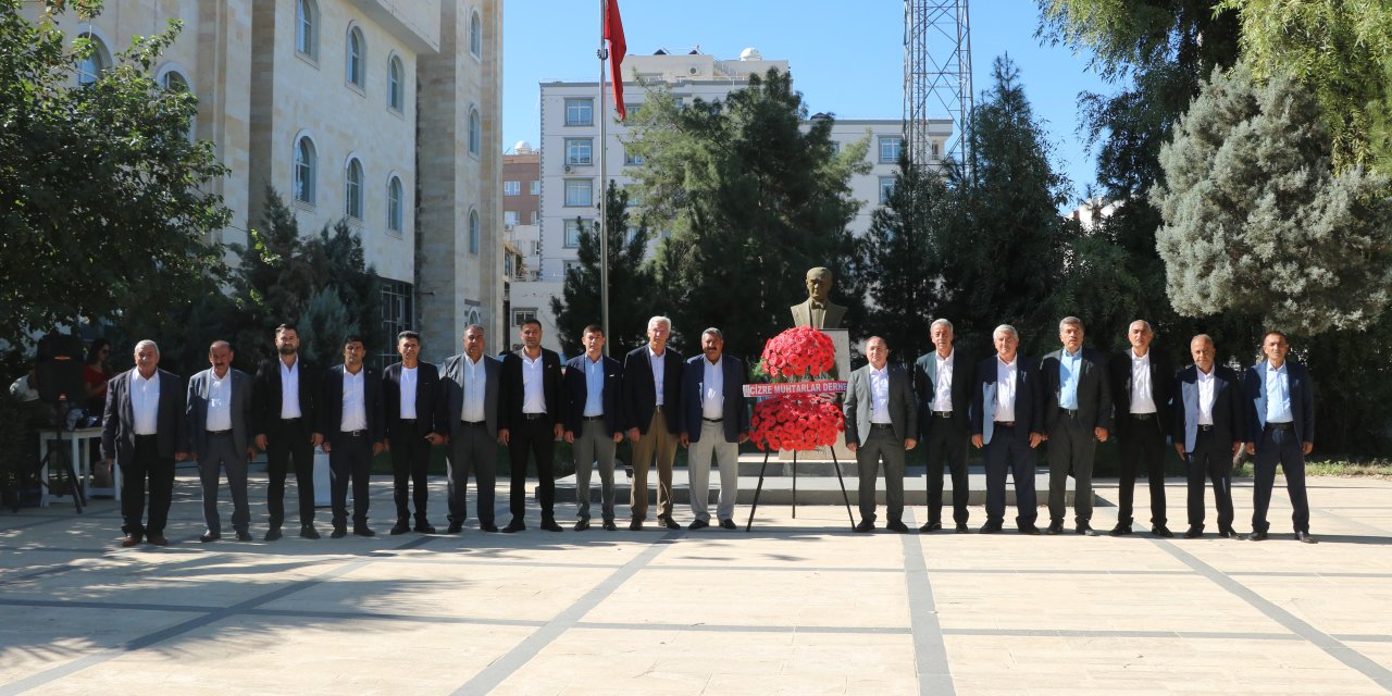 Muhtarlar Günü Cizre'de coşku ile kutlandı