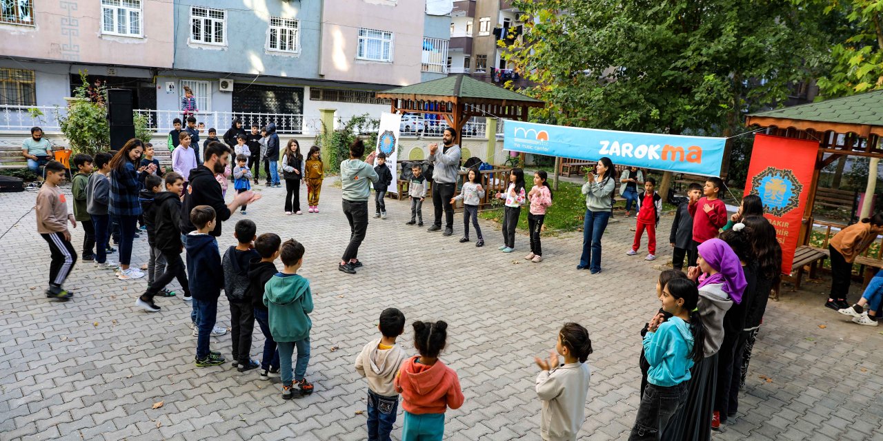 Diyarbakır Büyükşehir Belediyesi çocukları sanatla buluşturuldu