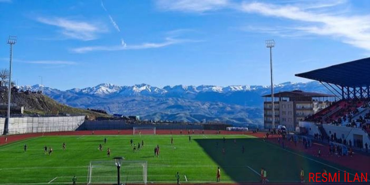 Şırnak Petrolspor Vangölü SK’yı Farklı Geçti: 6-0