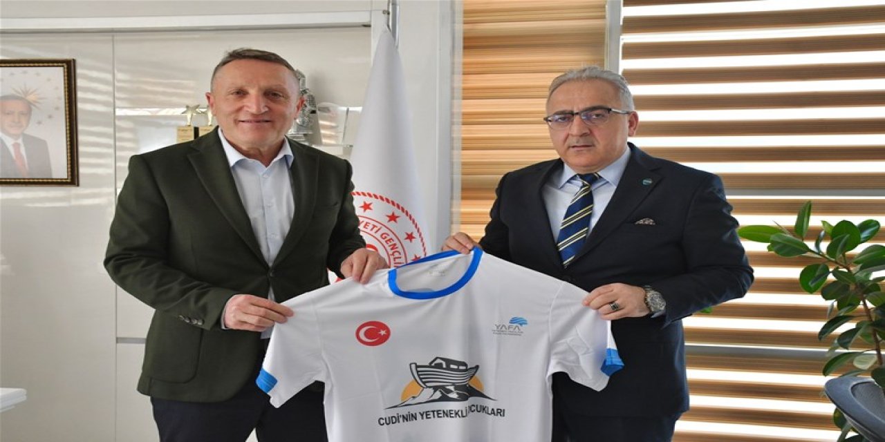 YAFA Başkanı Özcan’dan Şırnak İl Gençlik Spor Müdürü Ayar’a ziyaret