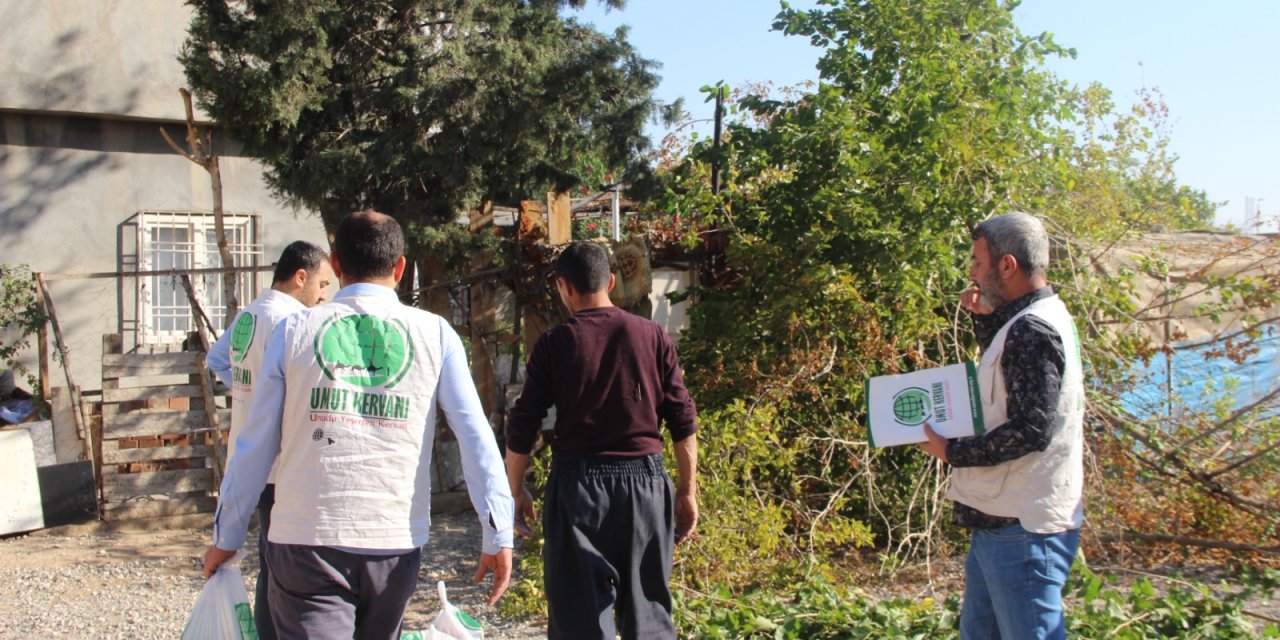 Cizre Umut Kervanı, Yüzlerce Yetim ve Muhtaç Aileye Yardımda Bulundu