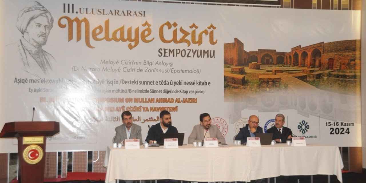 Cizre’de III. Uluslararası Melayê Cizîrî Sempozyumu sona erdi