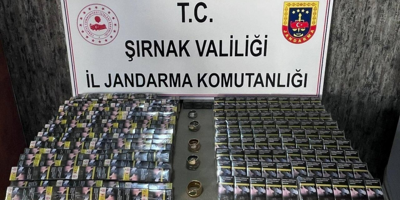 Şırnak İl Jandarma Komutanlığı ekiplerinden kaçakçılık operasyonu: 3 tutuklama