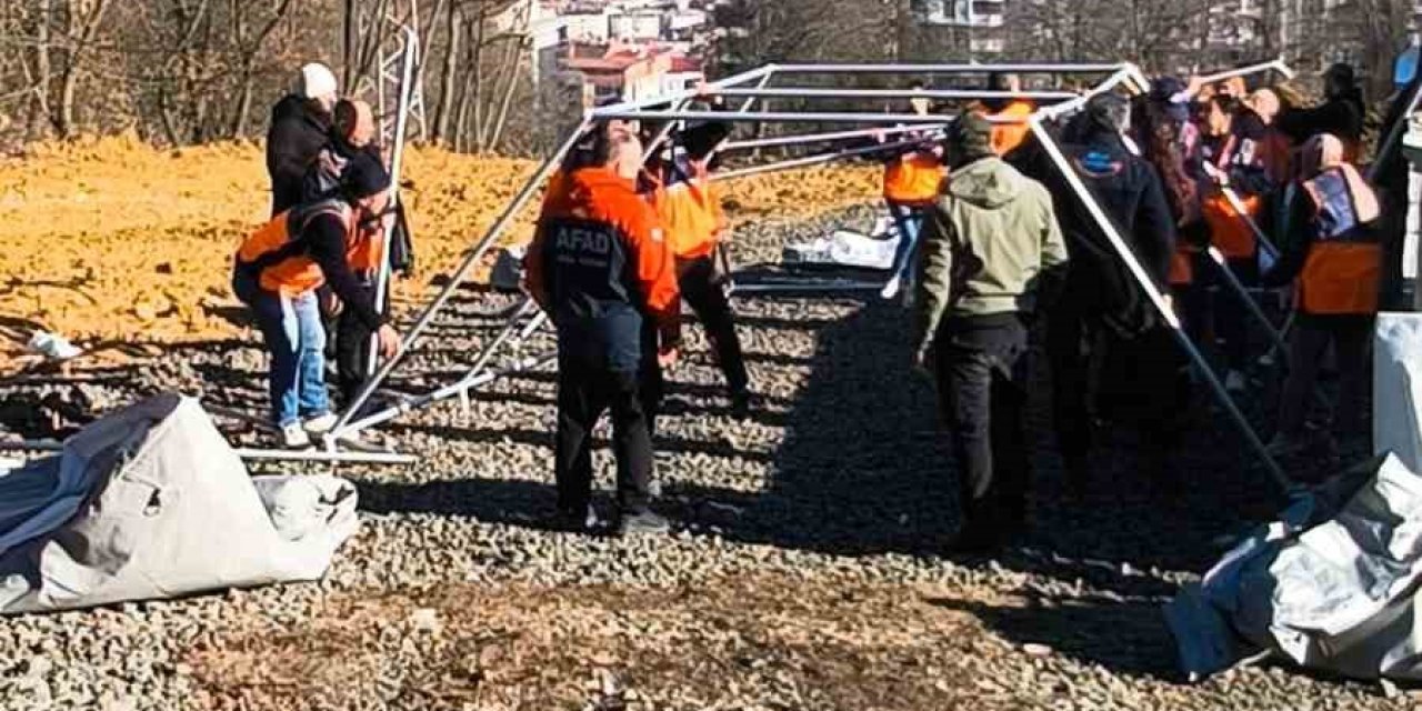 Samsun’da 7 büyüklüğünde deprem tatbikatı gerçeği aratmadı