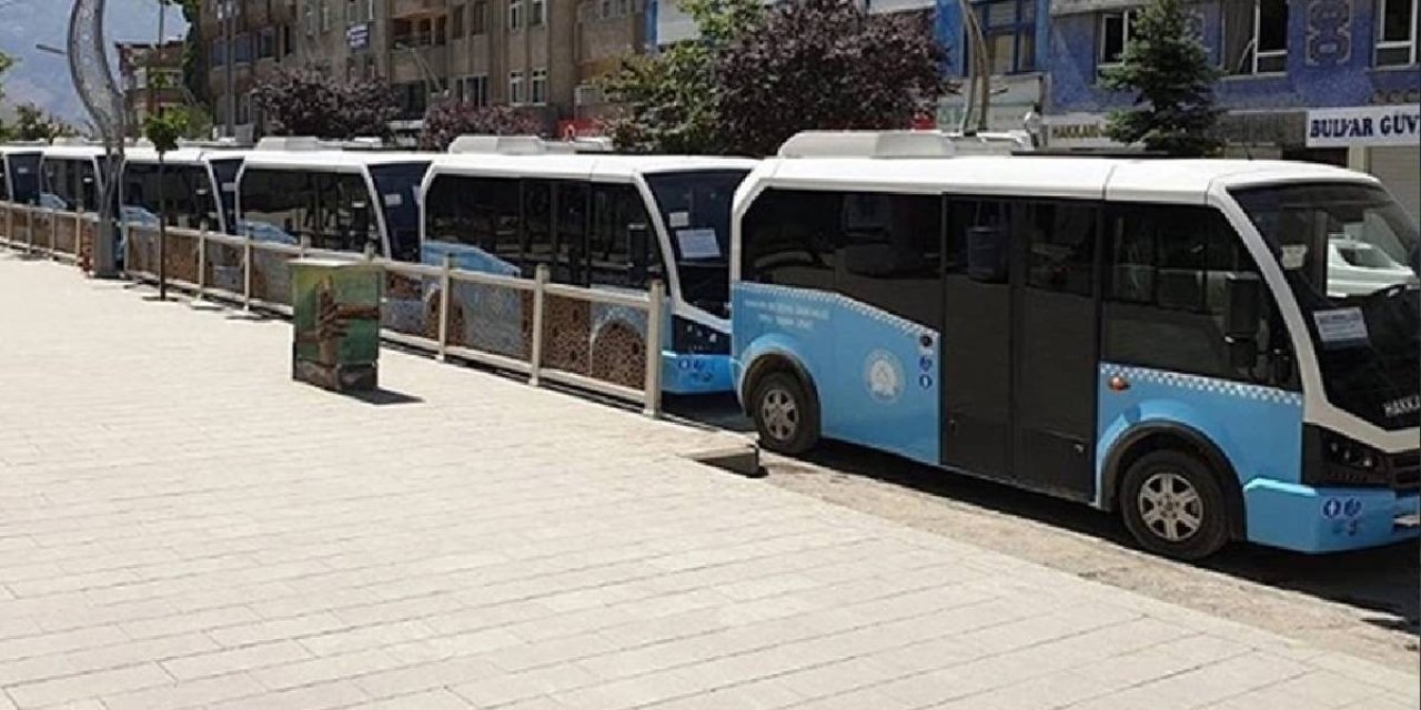 Hakkari'de toplu taşımaya zam yapıldı