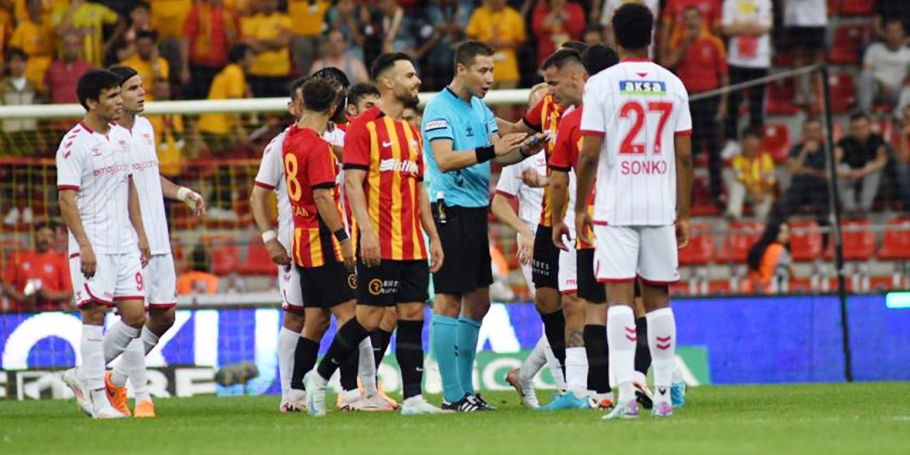 Kayserispor, 7 maçta PFDK'dan ceza aldı