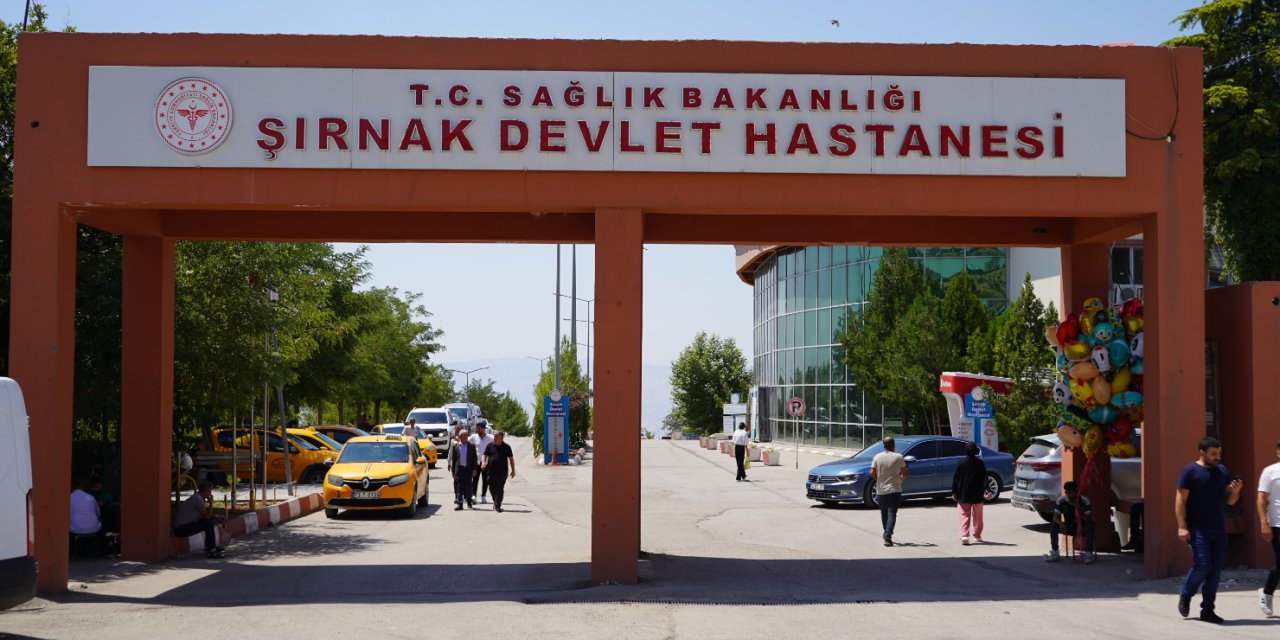 Şırnak Devlet Hastanesi, 2024'te 822 bin 331 hastaya hizmet verdi