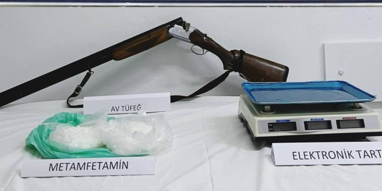 Şırnak'ta 10 kg metamfetamin ele geçirildi