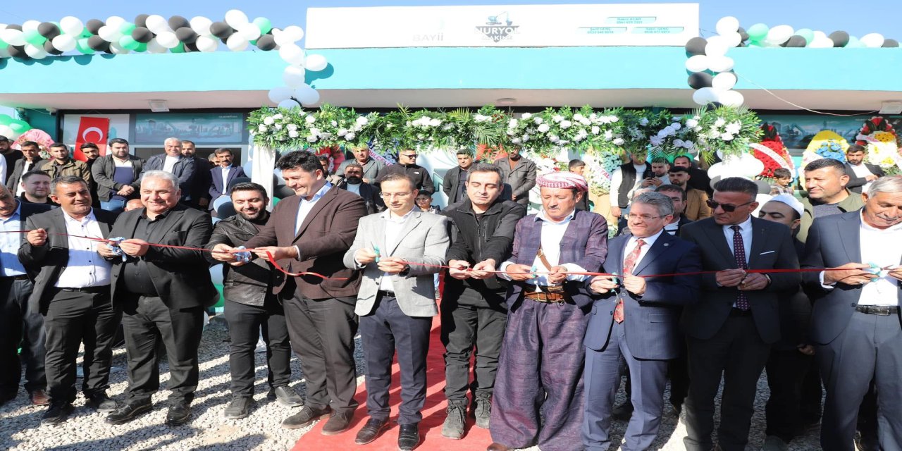 Cizre’de yeni işyeri törenle hizmete girdi