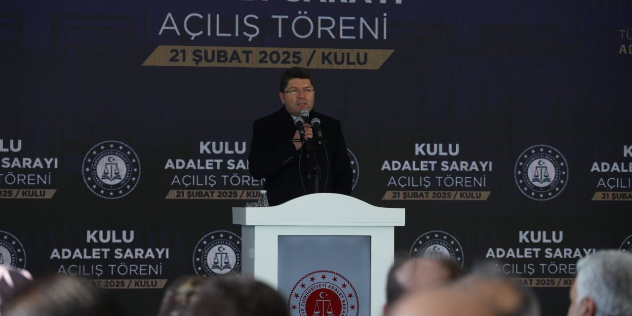 Bakan Tunç: "Bu ülkede hukuk güvenliğinin olmadığını söylemek insafsızlıktır"