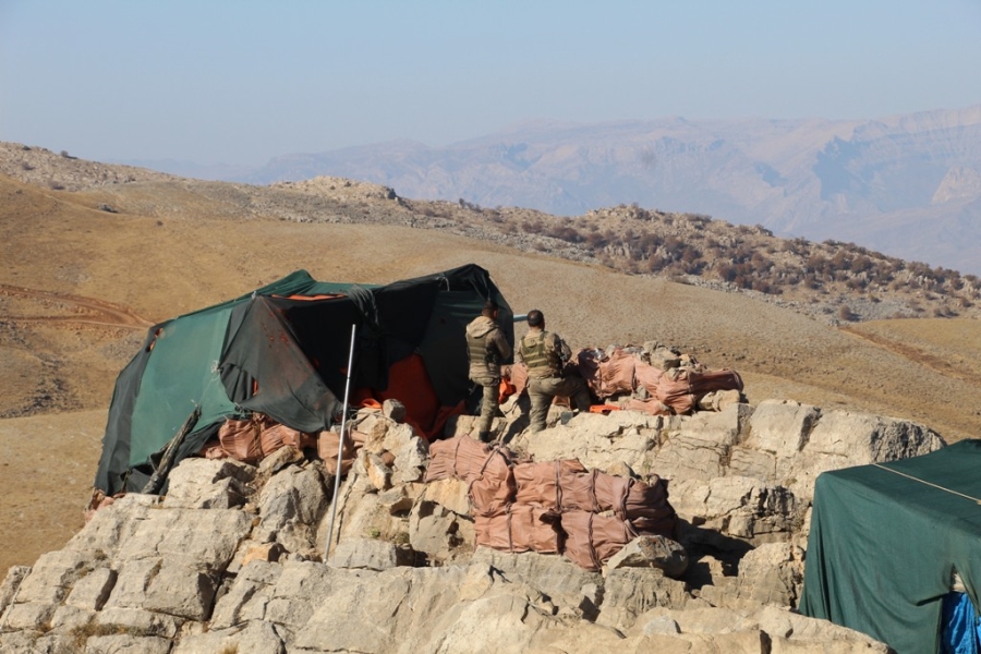 Cudi Dağı yaşam alanlı kuleler ve yol ağlarıyla donatıldı