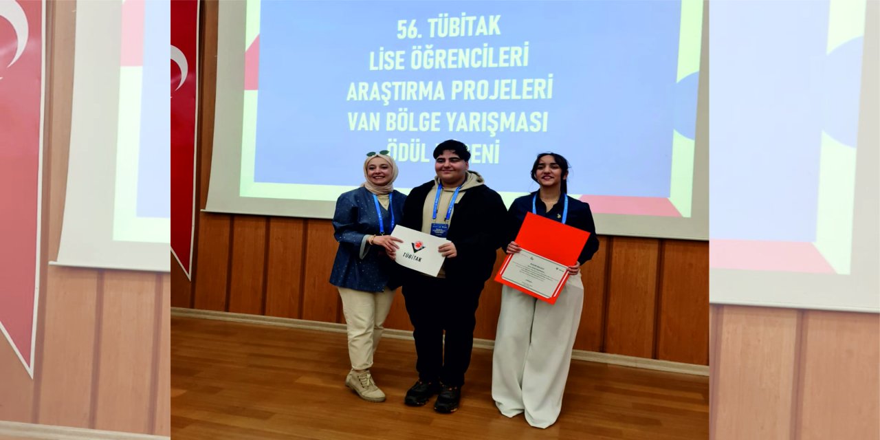 Silopi Atatürk Anadolu Lisesi, TÜBİTAK Van Bölge Yarışmasında birinci oldu