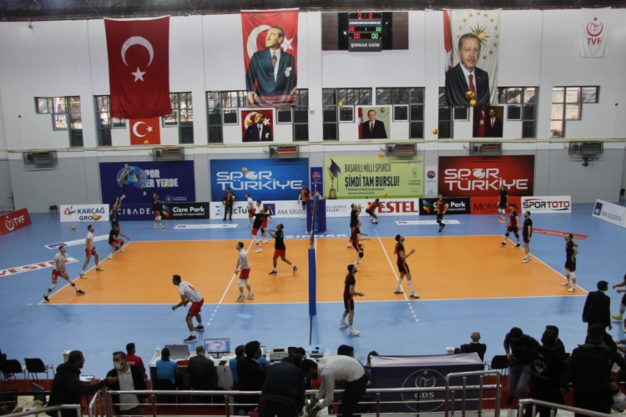 Cizre Belediyespor: 1 - Galatasaray HDI Sigorta: 3