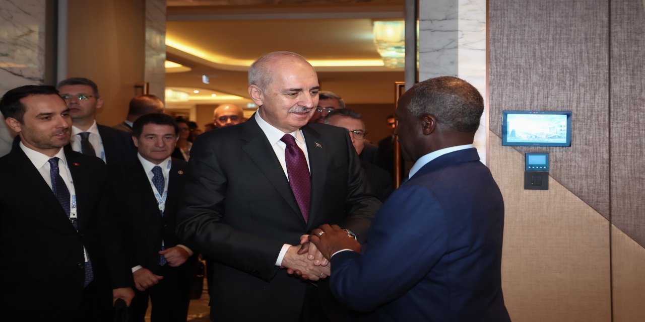 TBMM Başkanı Kurtulmuş, Fildişi Sahili Ulusal Meclisi Başkanı Bictogo ile görüştü