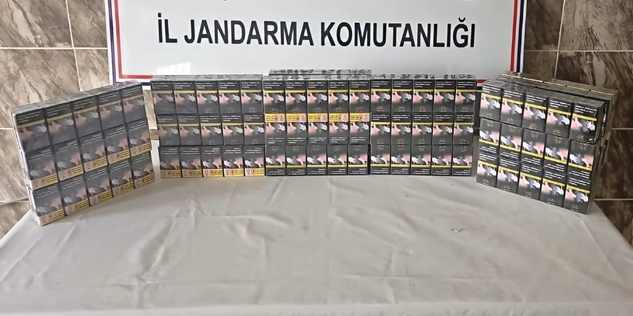 2 Bin 816 Paket Kaçak Sigara Ele Geçirildi