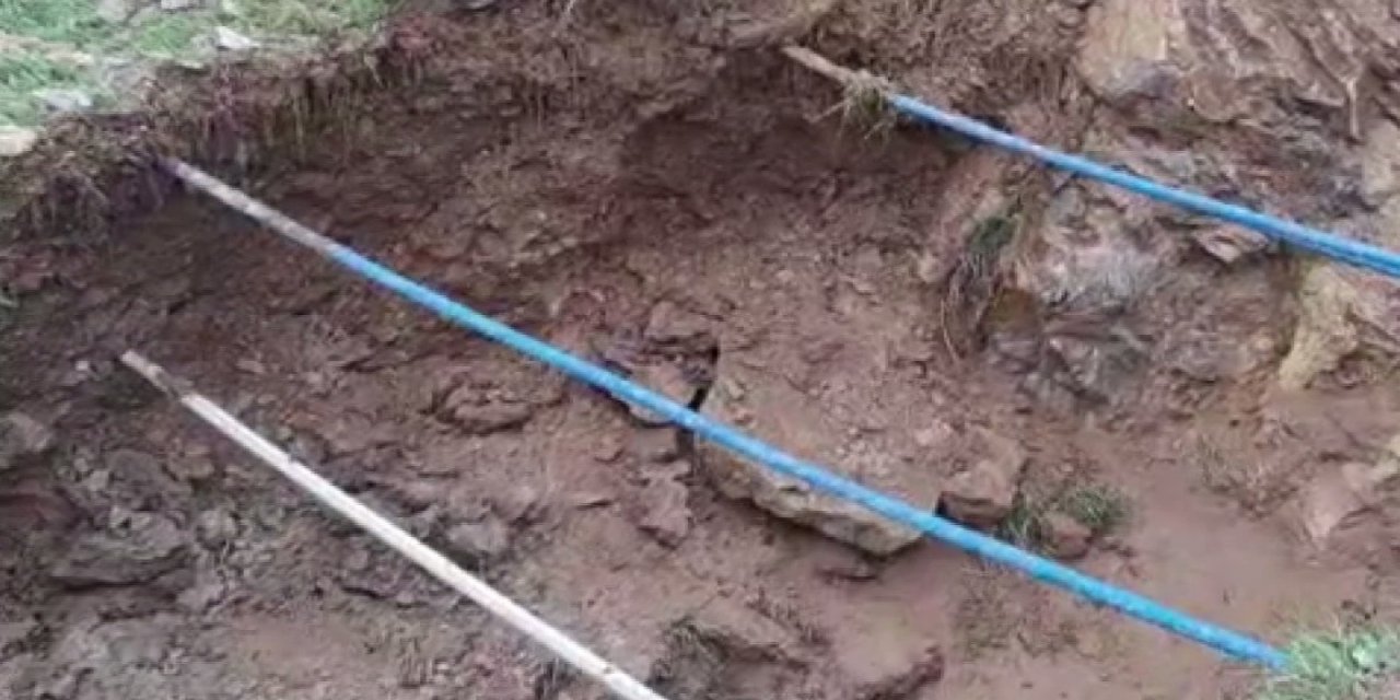 Van Tuşba merkezli deprem de Şırnak içme suyu hattı zarar gördü