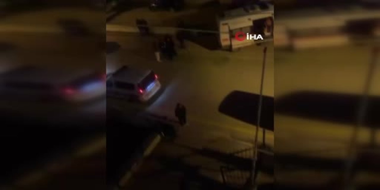 Eski eşinin erkek arkadaşını öldürerek kaçtı