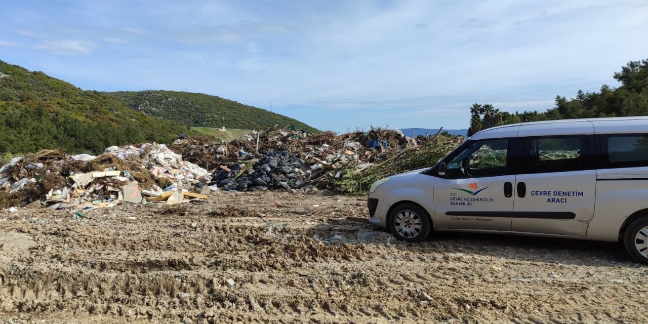 Urla'daki çevre kirliliğine 3.7 milyon TL ceza
