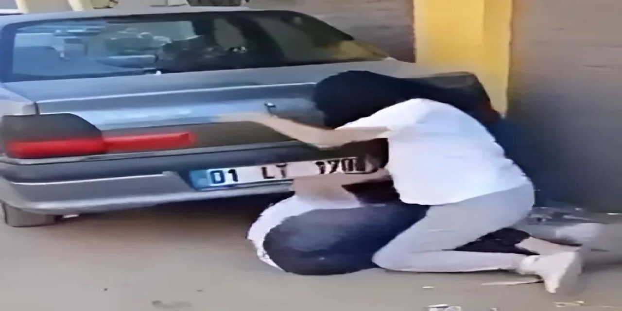 Kızların ‘küfür' kavgası kamerada
