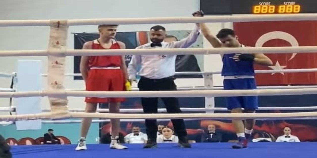 Türkiye Ferdi Boks Şampiyonasında Şırnaklı 3 sporcu üst tura yükseldi