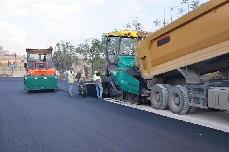 Sanayi Sitesi Yolu Asfaltlandı