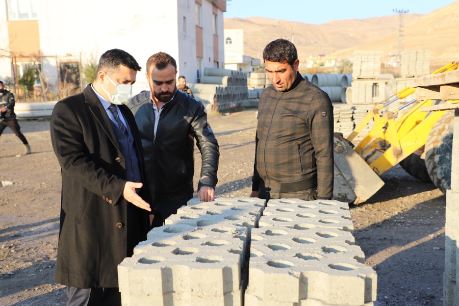 Kaymakam Tunç, Cizre’nin her sokağında öz kaynaklarımız ile üretilmiş malzemeleri kullanmak istiyoruz