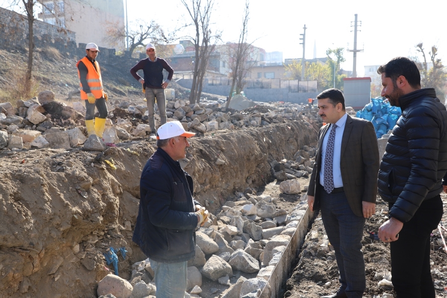 KAYMAKAM TUNÇ, İÇKALE’DEKİ RESTORASYON ÇALIŞMALARINI YERİNDE İNCELEDİ