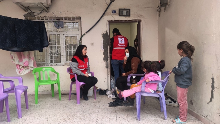 Şırnak'ın Silopi ilçesinde kanser hastaları ziyaret edildi