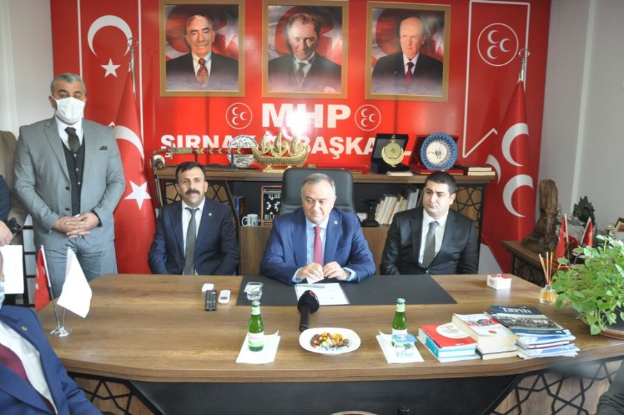 MHP HEYETİ, ŞIRNAK’IN SORUNLARINI SAHADA DİNLEDİ