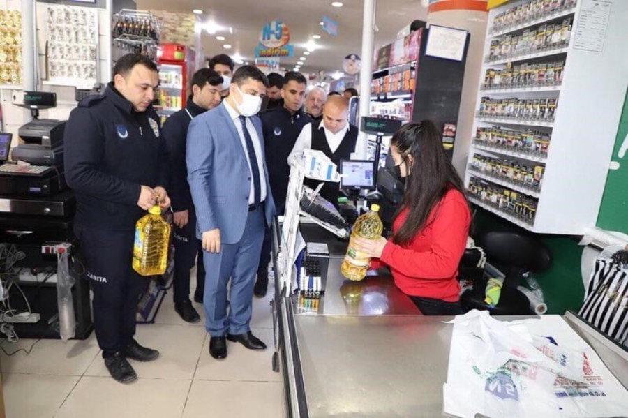 KAYMAKAM TUNÇ ‘FAHİŞ FİYAT’ VE ‘STOKÇULUK’ DENETİMİNE KATILDI