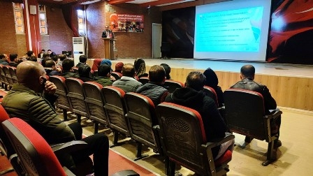 Silopi'de yabancı uyruklu kişilere 'Sosyal Uyum Projesi' semineri