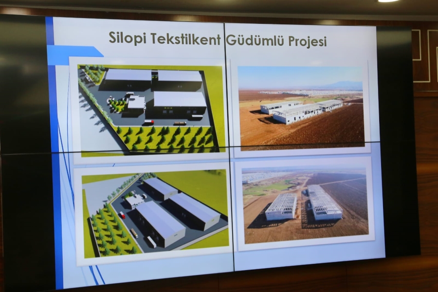 SİLOPİ TEKSTİLKENT PROJESİ DEĞERLENDİRME TOPLANTISI GERÇEKLEŞTİRİLDİ