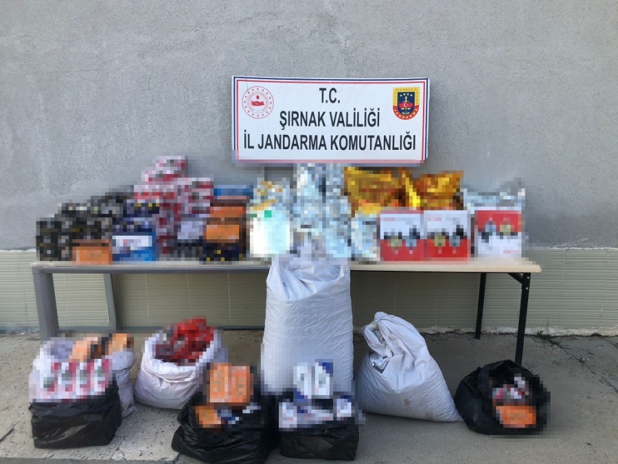 Şırnak’ta 10 bin paket kaçak sigara ele geçirildi: 65 gözaltı