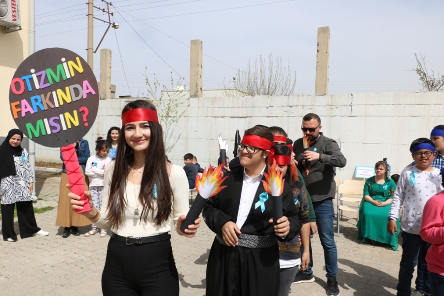 Cizre’de Otizmli çocuklara yönelik aktiviteler yapıldı