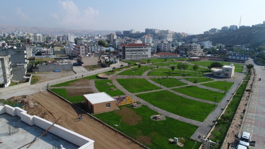 CİZRE’DE PARK YAPIM ÇALIŞMALARI