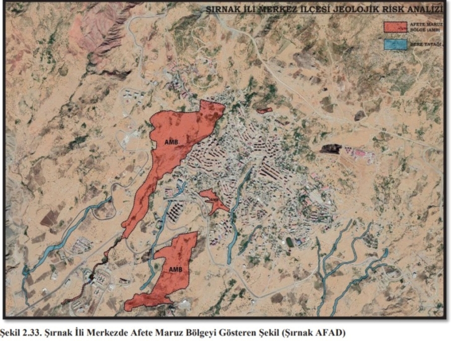 ŞIRNAK İL AFET RİSK AZALTMA PLANI (İRAP) HAZIRLANDI