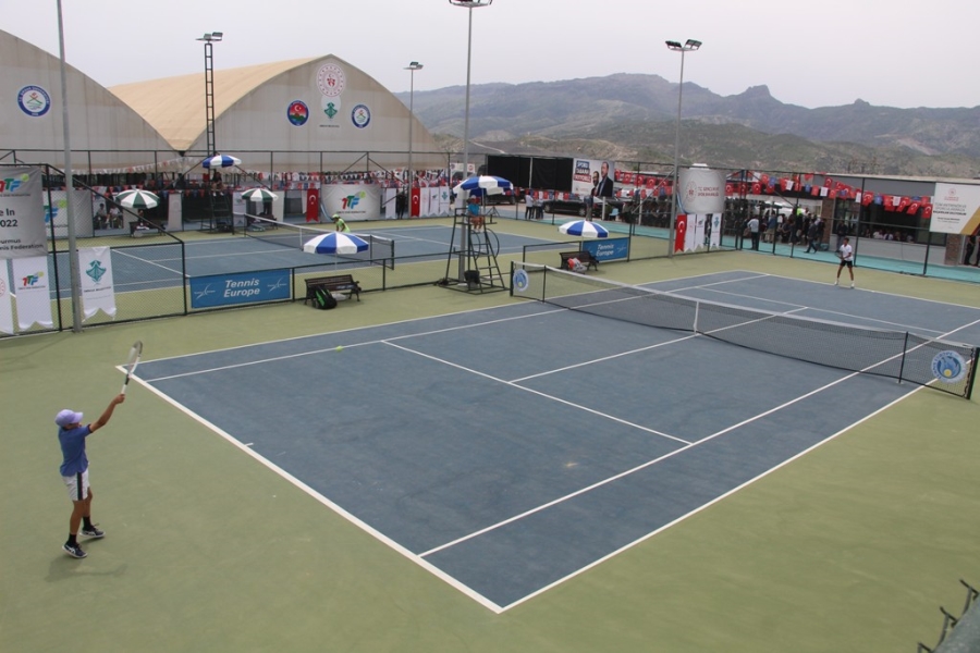 Cudi Cup Uluslararası Tenis Turnuvası Tamamlandı