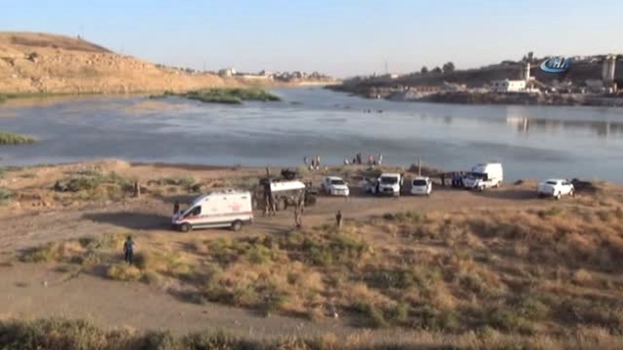 Cizre'de Dicle Nehri'ne giren 2 çocuk akıntıda kayboldu