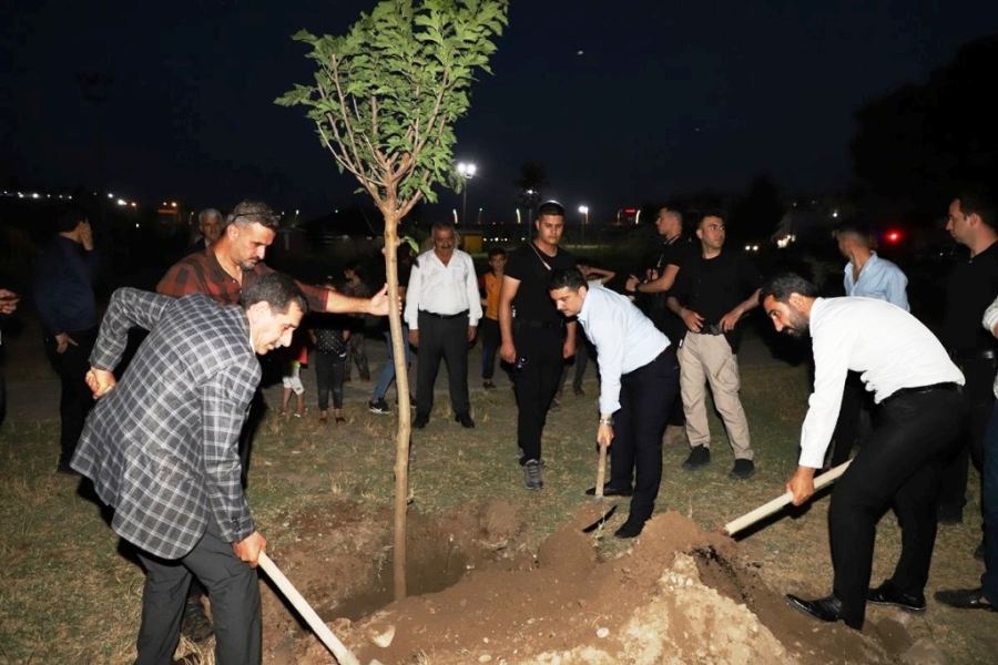 MEM U ZİN PARKINDA YENİLEME ÇALIŞMALARI BAŞLATILDI