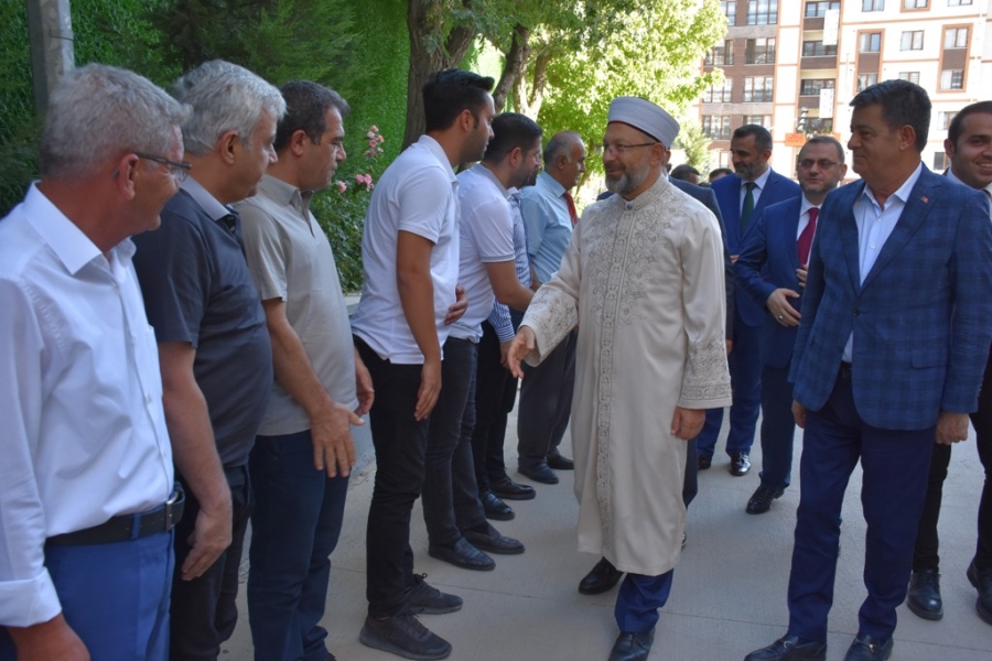 Diyanet İşleri Başkanı Erbaş’tan Şırnak’a ziyaret