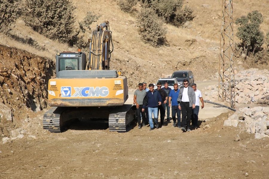 BELEDİYE BAŞKANI YARKA, ÇALIŞMALARI İNCELEDİ