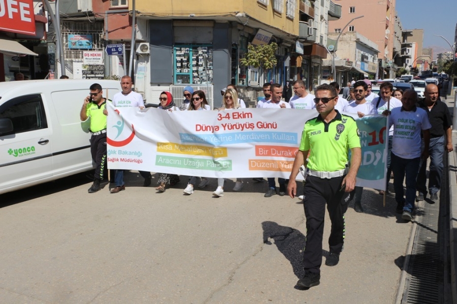 Silopi’de sağlıklı yaşam yürüyüşü  